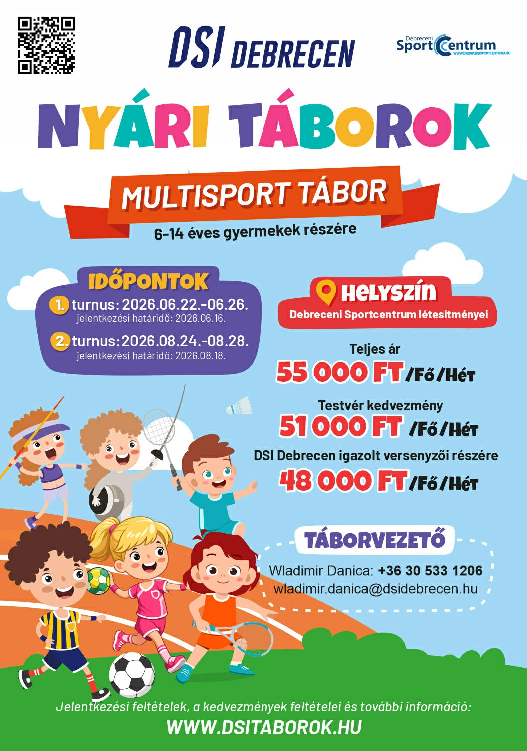 Multisport tábor